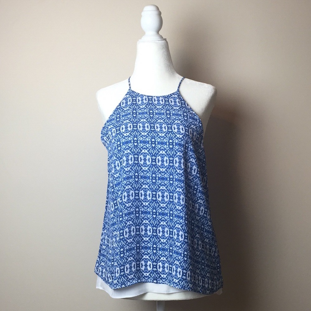 Paper Crane - High Neck Swing Tank Top